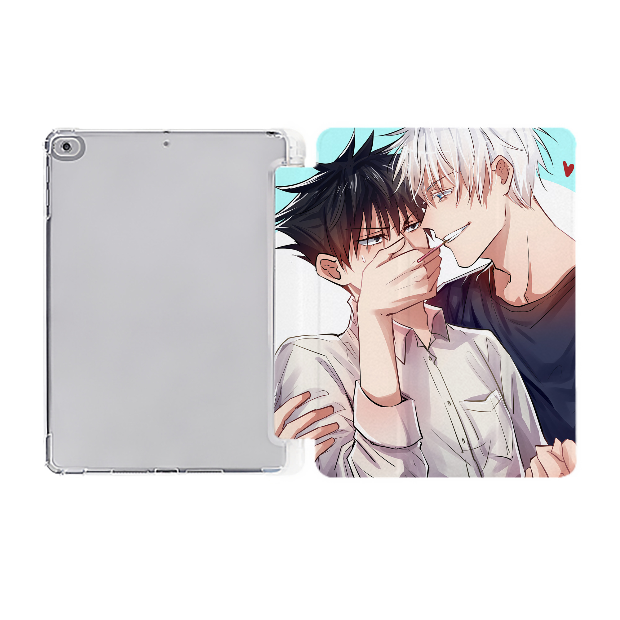 （画像用） SPY×FAMILY间谍家家酒 IPad ケース ペン収納付き 三つ折りスタンド PUレザー×シリコン 対応機種9.5/10.5/10.9インチ
